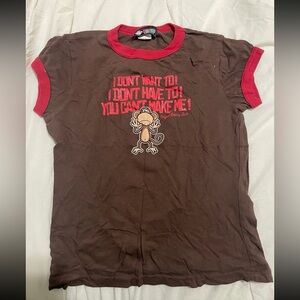 Vintage Original Bobby Jack Brown Ringer Tee